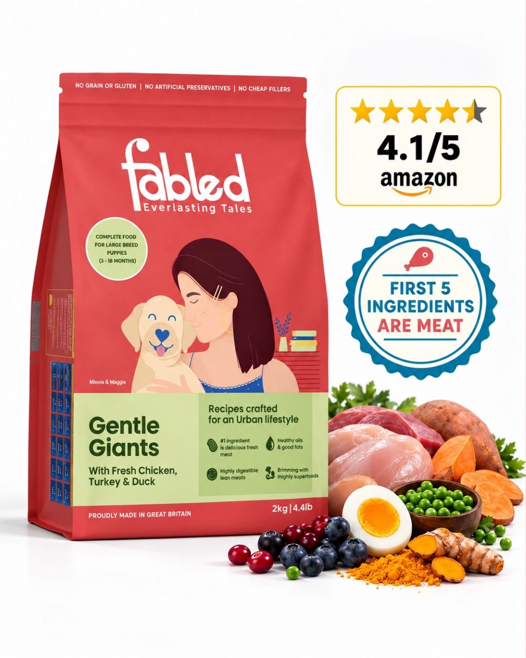 Gentle Giants (Buy 900gms Get 250gms Free)