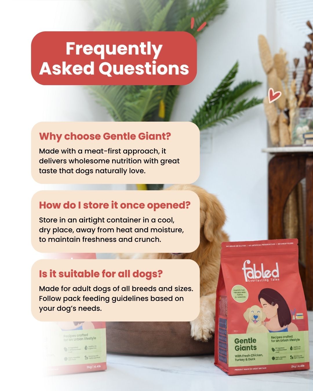 Gentle Giants (Buy 900gms Get 250gms Free)